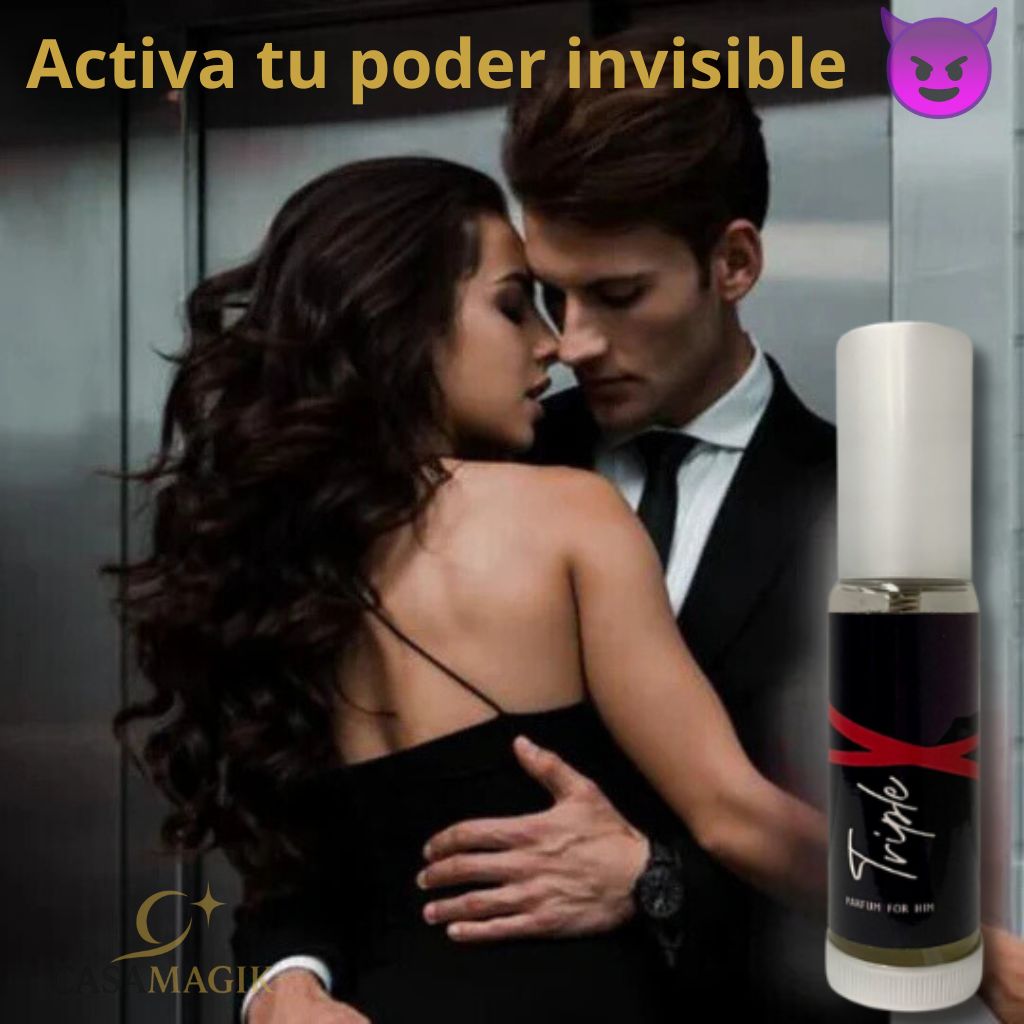 🔥 MAGNET CODE 🔥 - PERFUME FEROMONAS TRIPLE X HOMBRE 30 ML