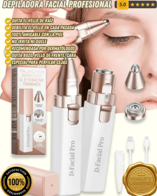 D-Facial™ Depiladora Facial Profesional