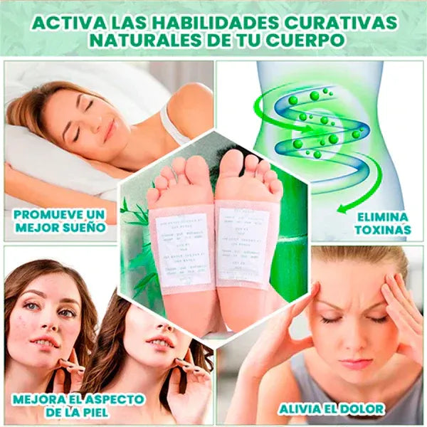 Pack Parches Kinoki - Alivia dolores y desintoxica